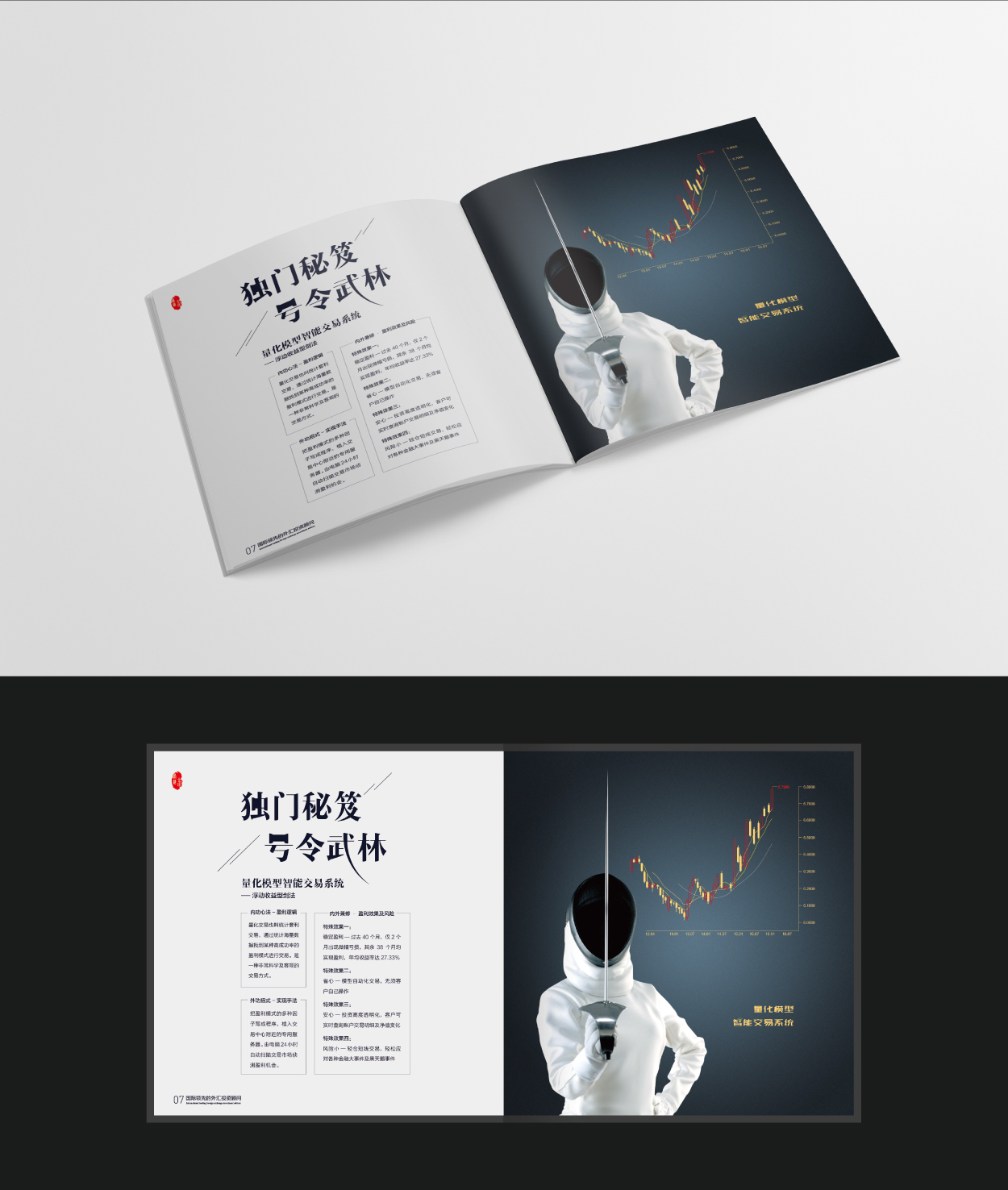 金融畫冊設計案例5