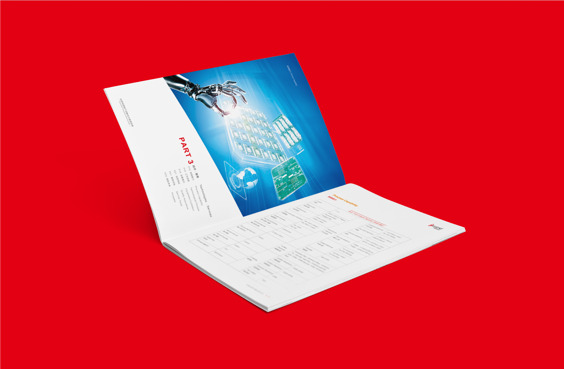 科技畫冊設計4