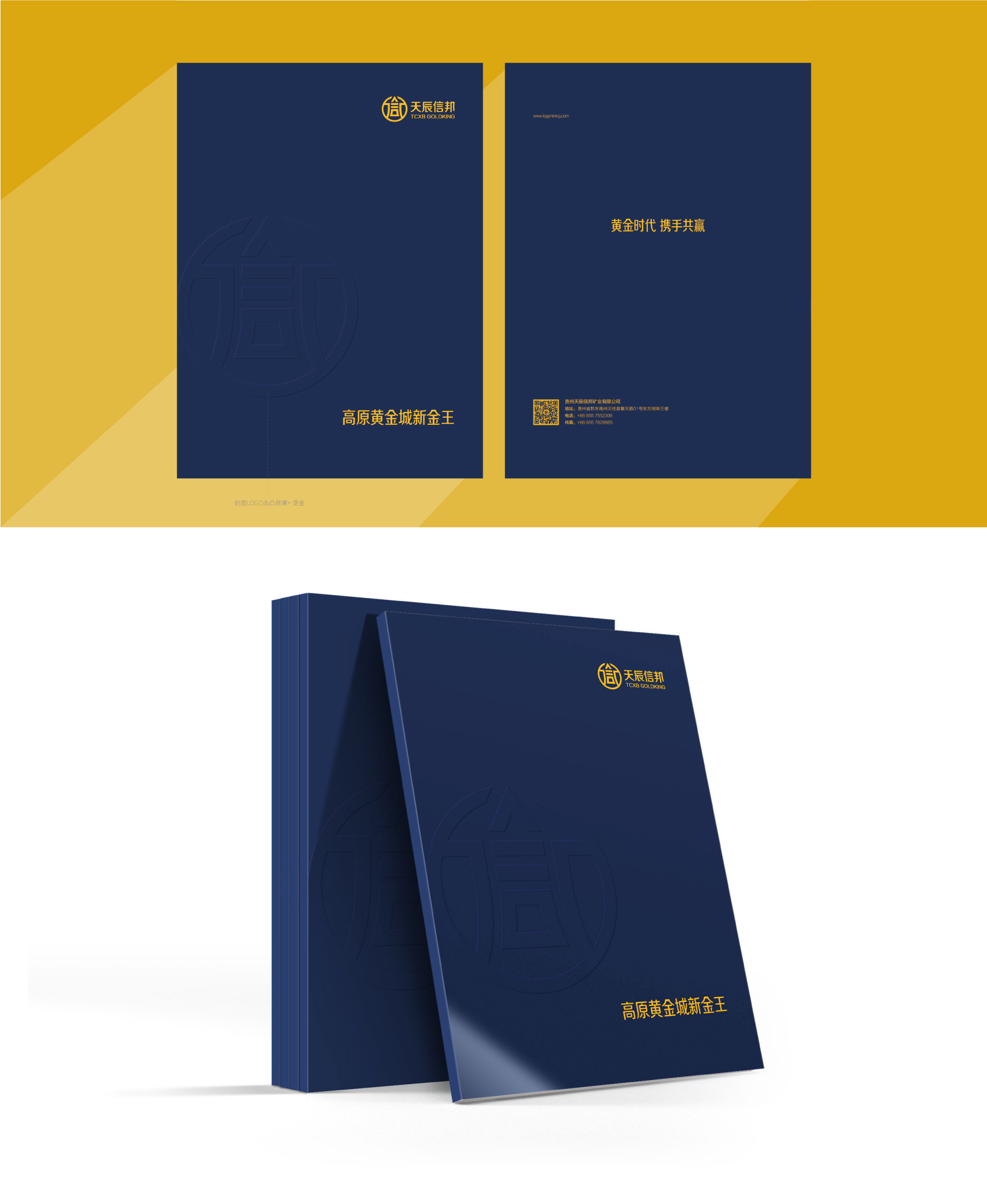 金融宣傳冊設計3