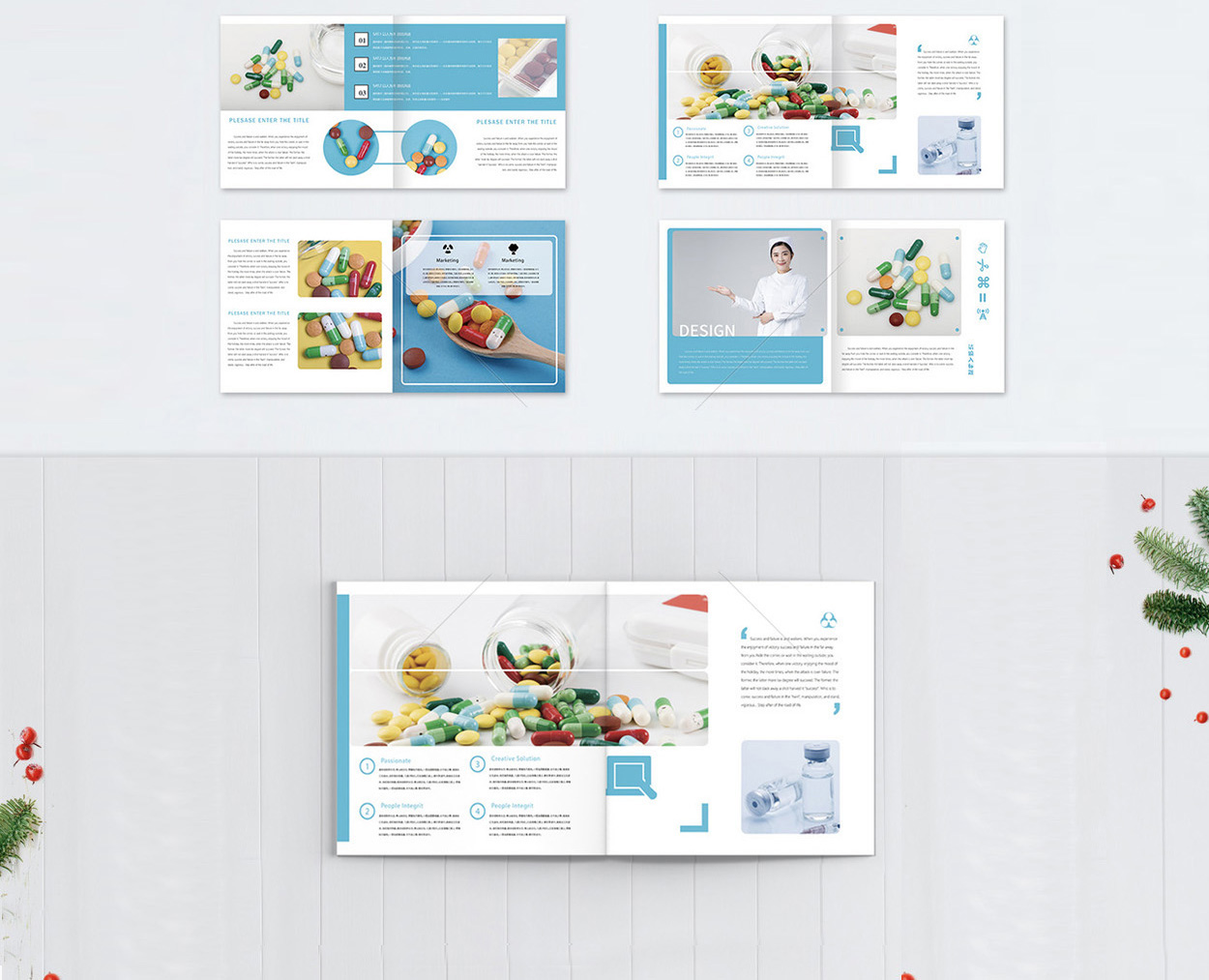 保健品畫冊設計欣賞