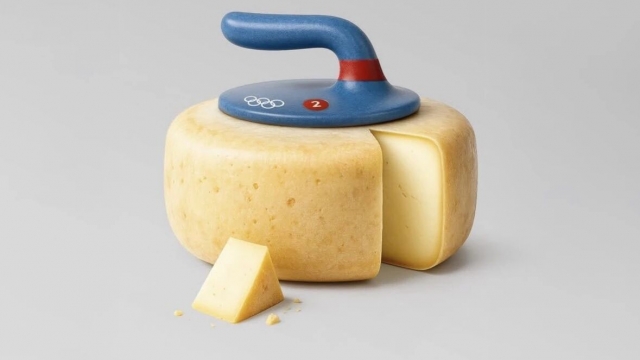 意大利人把冬奧會“吃”進了海報！這腦洞，絕了！